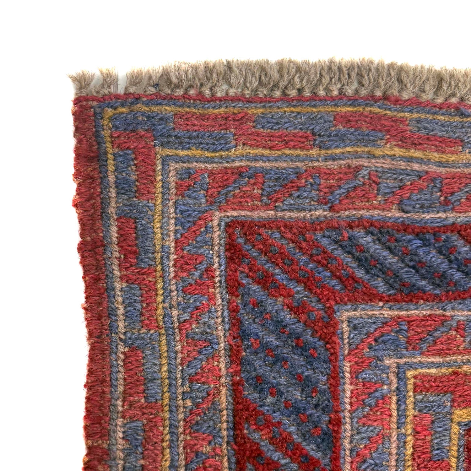 Mashwani Runner Rug Handmade Multi Geometric 5x6 ft