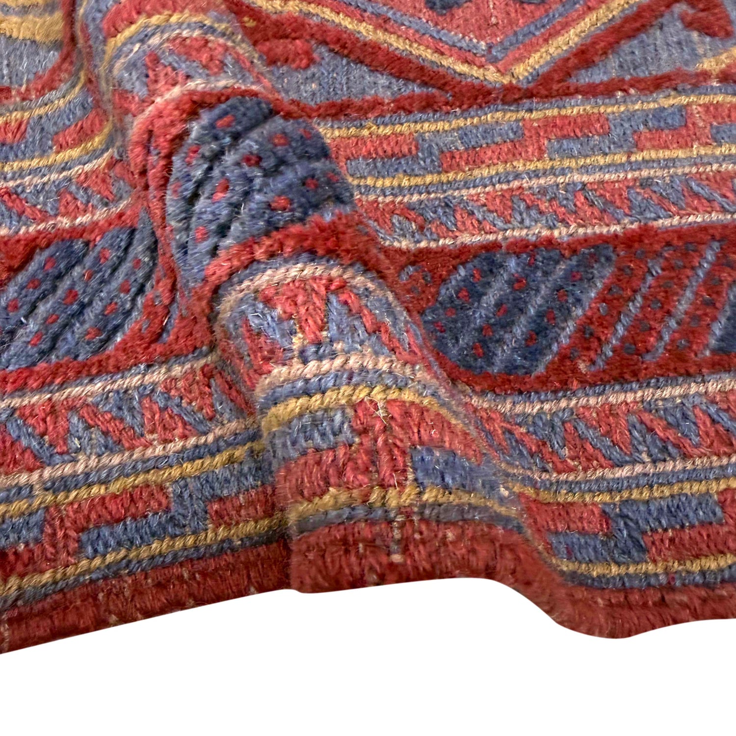 Mashwani Runner Rug Handmade Multi Geometric 5x6 ft