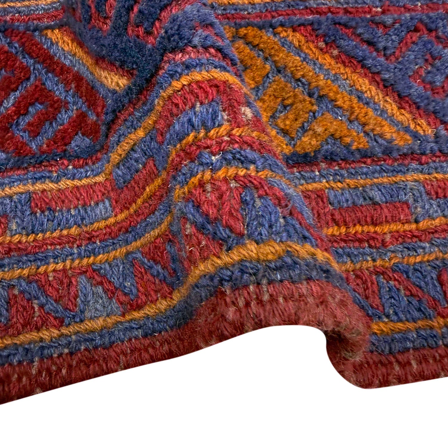 Mashwani Runner Rug Handmade Multi Geometric 5x6 ft
