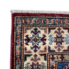 Kazak Rug Handmade Red Medallion 4x6 ft