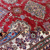 Kazak Rug Handmade Red Medallion 5x8 ft