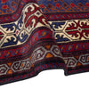 Baluchi Rug Handmade Multi Geometric 3x5 ft
