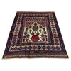 Baluchi Rug Handmade Multi Geometric 2x4 ft