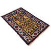 Baluchi Rug Handmade Yellow Geometric 2x4 ft