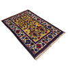 Baluchi Rug Handmade Yellow Geometric 2x4 ft