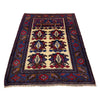 Baluchi Rug Handmade Multi Geometric 3x5 ft