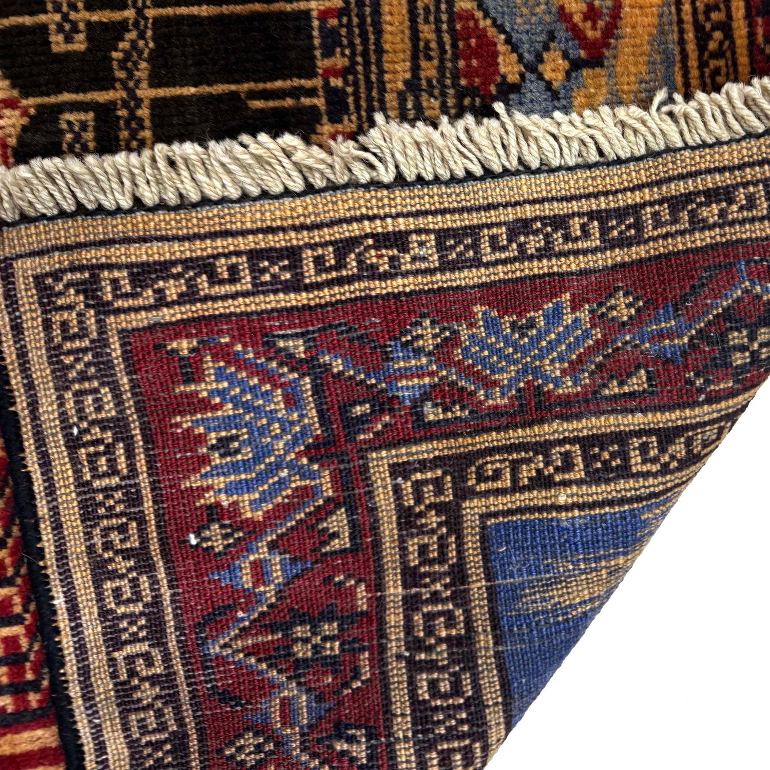 Baluchi Rug Handmade Multi Prayer Design 2x4 ft