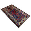 Baluchi Rug Handmade Multi Prayer Design 3x5 ft
