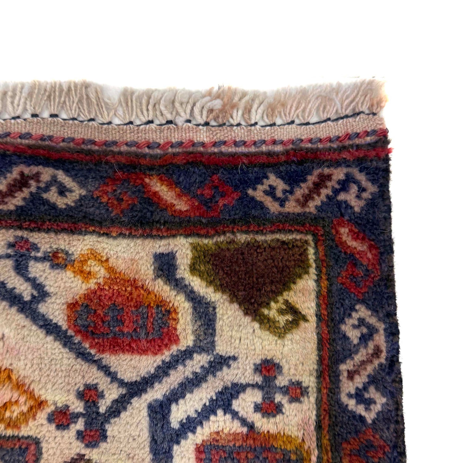 Baluchi Rug Handmade Multi Prayer Design 3x5 ft