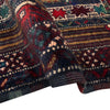 Baluchi Rug Handmade Multi Prayer Design 2x4 ft