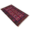 Baluchi Rug Handmade Multi Geometric 3x5 ft