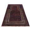 Baluchi Rug Handmade Multi Prayer Design 3x5 ft