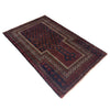 Baluchi Rug Handmade Multi Prayer Design 3x5 ft