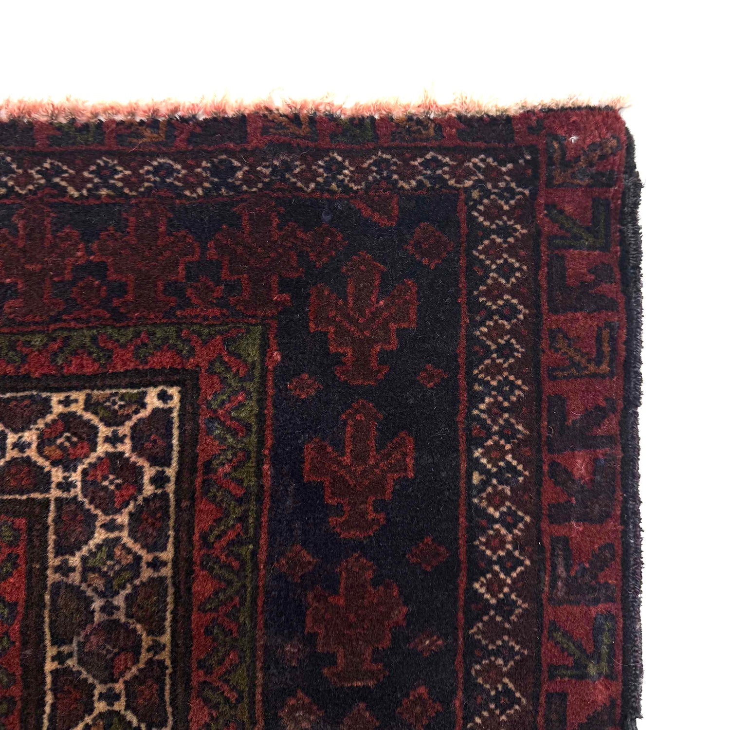 Baluchi Rug Handmade Multi Prayer Design 3x5 ft