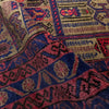 Baluchi Rug Handmade Multi Prayer Design 2x4 ft