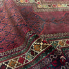 Baluchi Rug Handmade Multi Prayer Design 3x5 ft