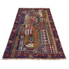 Pictorial Rug Handmade Multi Design