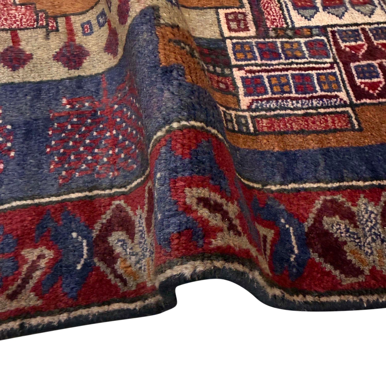 Pictorial Rug Handmade Multi Design