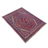 Mashwani Runner Rug Handmade Multi Geometric 5x6 ft