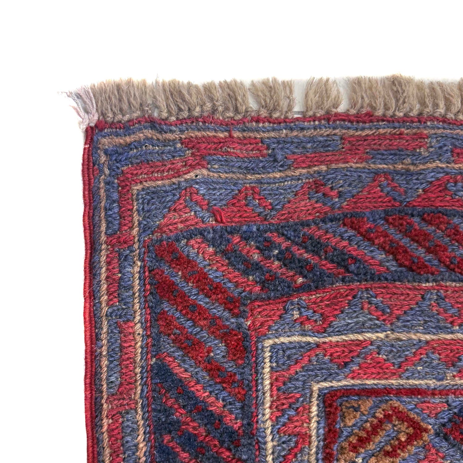 Mashwani Runner Rug Handmade Multi Geometric 5x6 ft