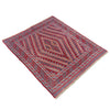Mashwani Runner Rug Handmade Multi Geometric 4x4 ft