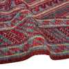 Mashwani Runner Rug Handmade Multi Geometric 4x4 ft