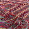 Mashwani Runner Rug Handmade Multi Geometric 4x4 ft