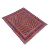 Mashwani Runner Rug Handmade Multi Geometric 4x4 ft