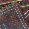 Mashwani Runner Rug Handmade Multi Geometric 4x4 ft