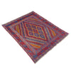 Mashwani Runner Rug Handmade Multi Geometric 4x4 ft