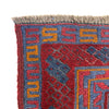 Mashwani Runner Rug Handmade Multi Geometric 4x4 ft