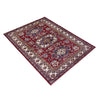 Kazak Rug Handmade Red Medallion 5x8 ft