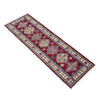 Kazak Rug Handmade Red Medallion 6' Runner