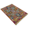 Hand Made Afghan Kilim – 4' 2" x 6' 2" ft (127 x 187 cm) | SKU: Y39664