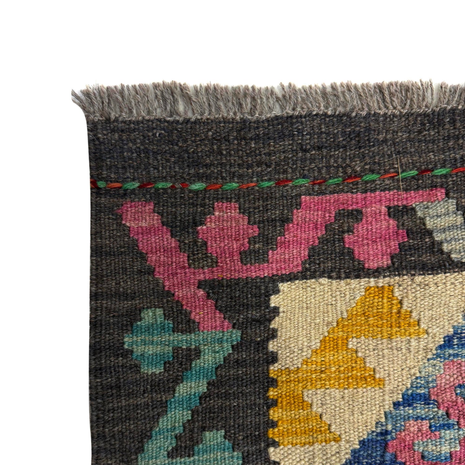 Hand Knotted Afghan Style Kilim – 149 x 193 cm | SKU: Y39665