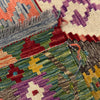 Handmade Turkish Design Wool Kilim – 4' 0" x 5' 3" ft (122 x 160 cm) | SKU: Y39667