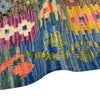 Handmade Turkish Design Wool Kilim – 4' 0" x 5' 3" ft (122 x 160 cm) | SKU: Y39667