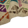 Handmade Turkish Design Wool Kilim – 4' 2" x 5' 10" ft (126 x 179 cm) | SKU: Y39669