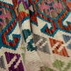 Handmade Turkish Design Wool Kilim – 4' 2" x 5' 10" ft (126 x 179 cm) | SKU: Y39669
