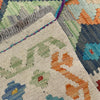 Hand-Knotted Multi Geometric Vegetable Kilim Area Rug – 3' 3" x 4' 11" ft (100 x 149 cm) | SKU: Y39671