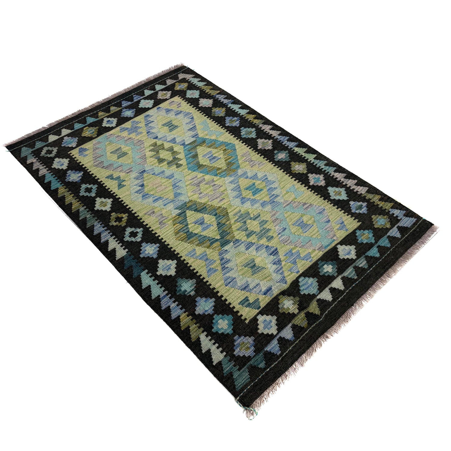 Small Size Chobi Kilim – 3' 5" x 4' 10" ft (105 x 147 cm) | SKU: Y39675